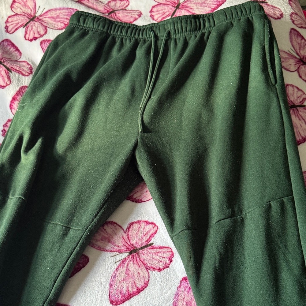 Zumiez Dark Green Track Pants